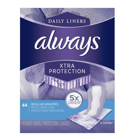 Always Xtra Protection Daily Liners 44 adet