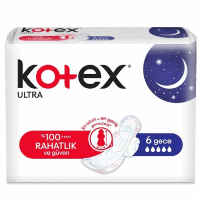 Kotex Pads Ultra Night  6 pc