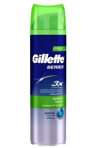 Gillette Gel Series Sensitive  200 ml