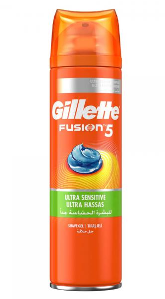 Gillette Gel Fusion5 Ultra Sensitive 200 ml