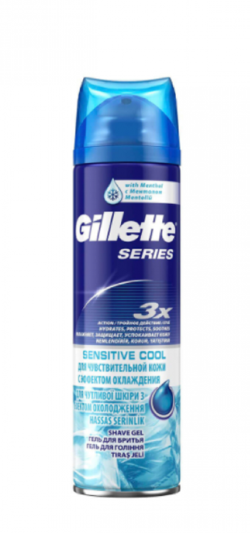 Gillette Gel Series Sensitive Cool  200 ml