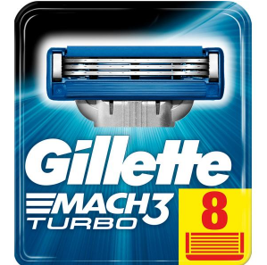Gillette Mach 3 Turbo  8 adet