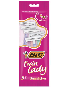 Bic Dispasable Razor Bag Twin Lady  5 adet