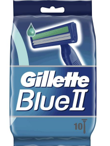 Gillette Blue II Disposable   10 pc