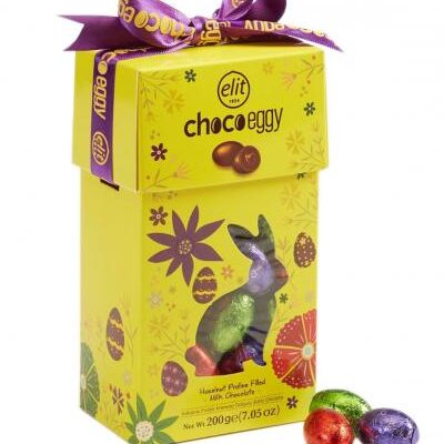 Elit Çikolata Choco Eggy Hazelnut Praline Milk Chocolate  200 gr