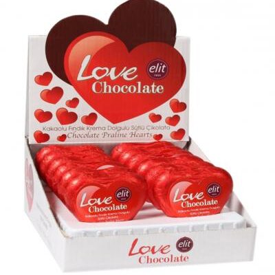 Elit Çikolata Love Chocolate (Heart)  21 grX12