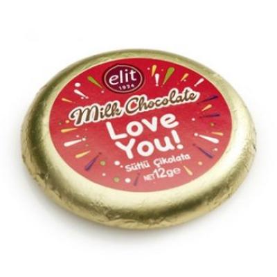 Elit Çikolata Milky Evil Eye Bead Chocolate 20 grX10