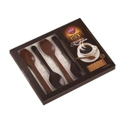Elit Çikolata Spoon Chocolate Choco Spoons Set of 5 54 gr