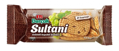 Eti Sultani Üzüm Whole Whole Bisküvi  123 gr