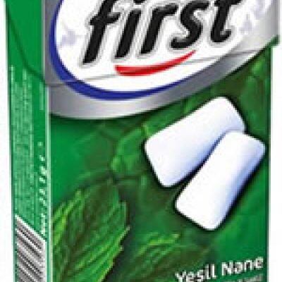 First Chewing Gum Green Mint  23.1 gr