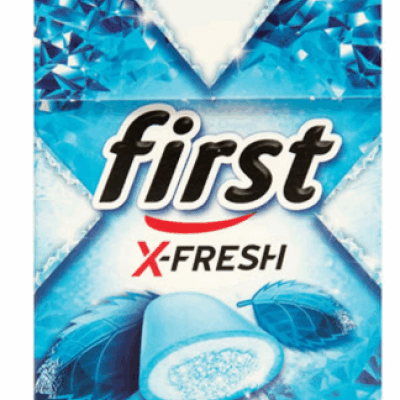 First X Fresh Fliptop Mint Gum  20 gr