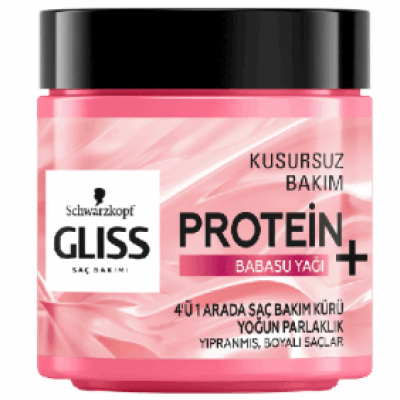Gliss 4 in 1 Hair Care Treatment Babasu Oil 400 ml