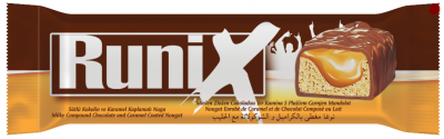 Hazal Runix Milk Compound Karamel Coated Nougat 18 gr