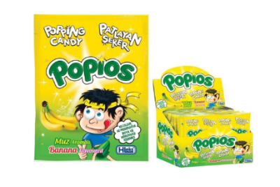 Hleks Popios Muz Popping Candy 4 gr
