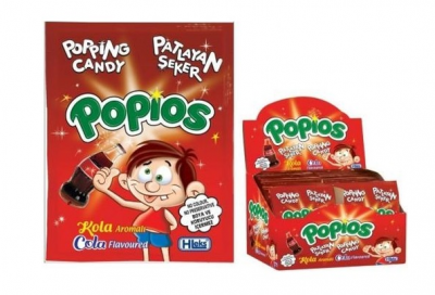 Hleks Popios Cola Aromalı Popping Candy 4 gr