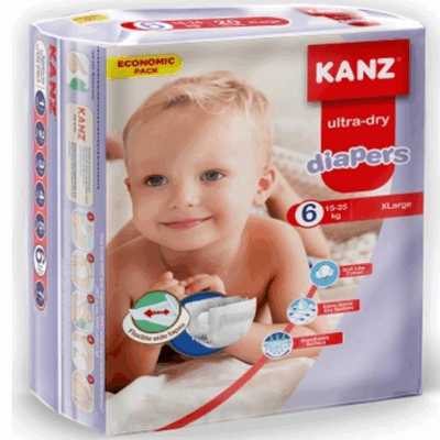Kanz Diapers Ultra Package No:6 (15-25) 20 pcs