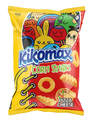 Kikomax Corn Snaks Pizza 30 gr