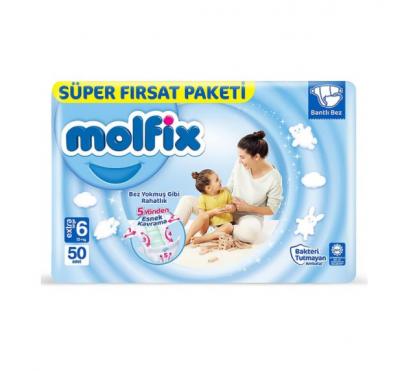 Molfix Pants Super Packet No 6 50 pc