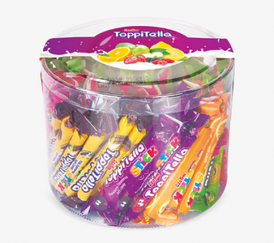Özelim Toppitella Stick Mixed Soft Candy 800 gr 120 pcs