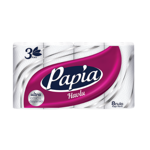Papia Paper Towel  8 adet