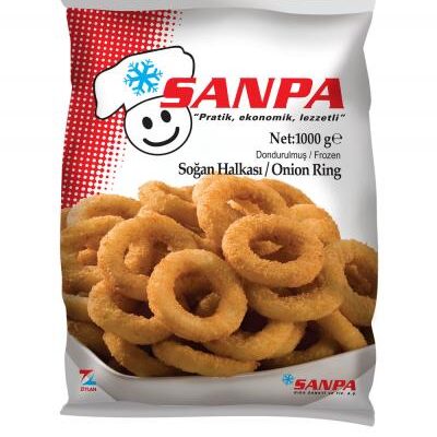 Sanpa Gıda Fried Onion Rings Sanpa  1000 gr