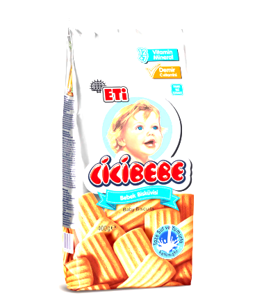ETİ Cicibebe Bebek Biscuit Plain  400 gr