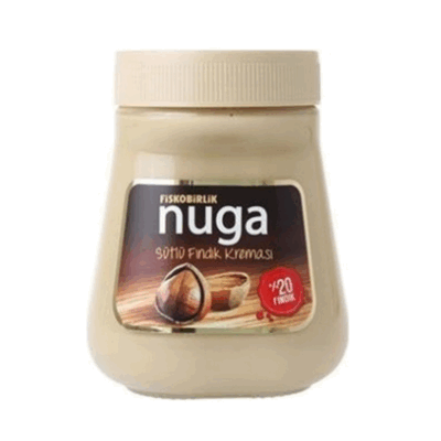 Fiskobirlik Nuga Hazelnut Cream with Milk  350 gr