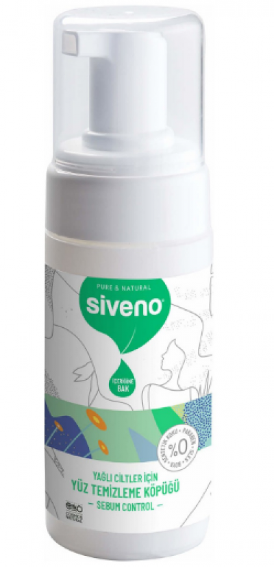 Siveno Natural Face Cleansing Foam For Oily Skin 100 Ml
