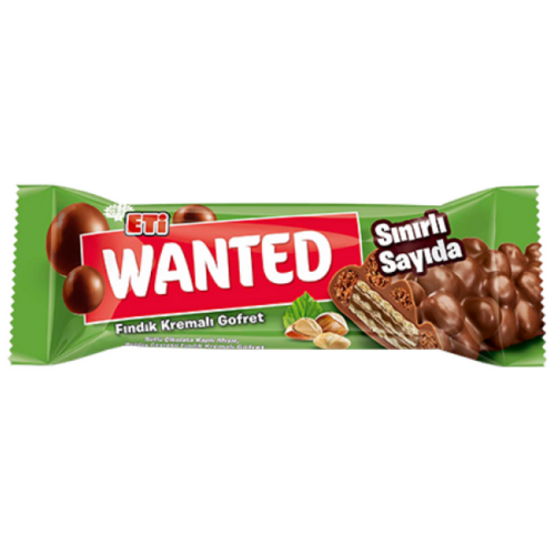 ETİ Wanted Fındıklı Krem Wafer 32 gr
