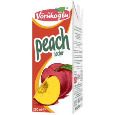 Yörükoğlu Fruit Juice Peach Nectar  200 ml