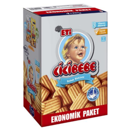 ETİ Cicibebe Bebek Biscuit Plain  1000 gr