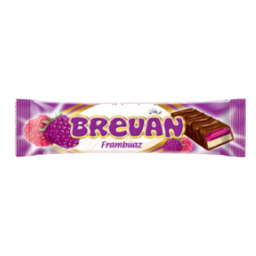 Akay Brevan Fruit Raspberry Nougat Bar 22 gr
