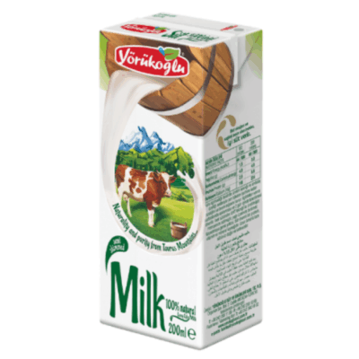 Yörükoğlu Semi Skimmed Milk 200ml