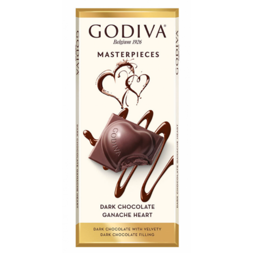 Godiva Bitter Çikolata Ganache Heart 86 gr
