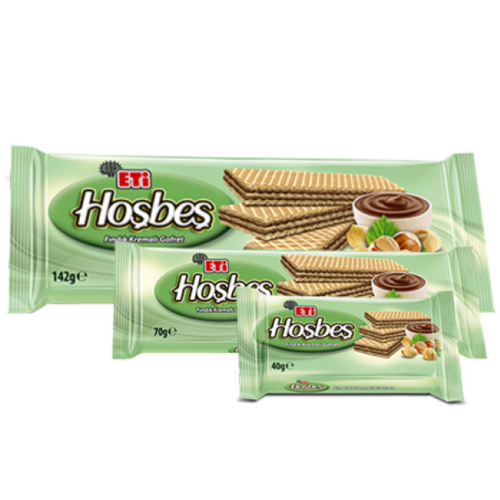 ETİ Hoşbeş Wafer Fındıklı 40 gr