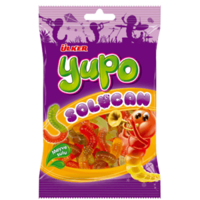 Ülker Yupo Jelly Worm 80 gr