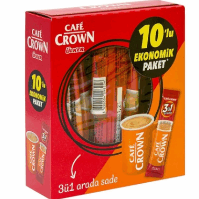 Ülker Cafe Crown 3in1 Plain 175 gr