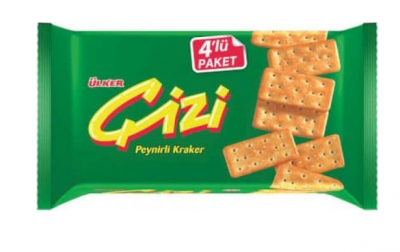 Ülker Çizi Cracker Biscuit 4 Pack 280 gr