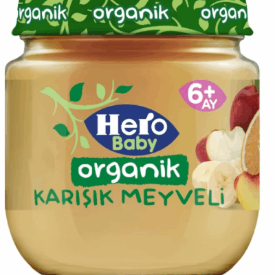 Ülker Hero Baby Organic Mixed Fruit Baby Food 120 gr