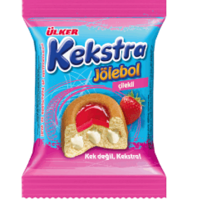 Ülker Kekstra Jölebol Cake Strawberry 40 gr