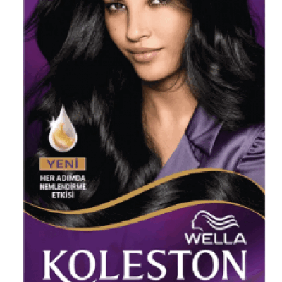 Wella Koleston Hair Dye No 2.0 Black 1 pcs