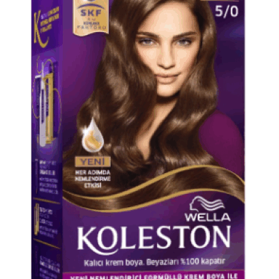 Wella Koleston Hair Dye No 5.0 Light Brown 1 pcs