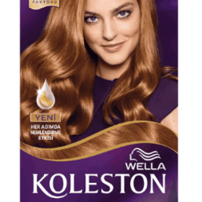Wella Koleston Hair Dye No 8.74 Mysterious Brown 1 pcs