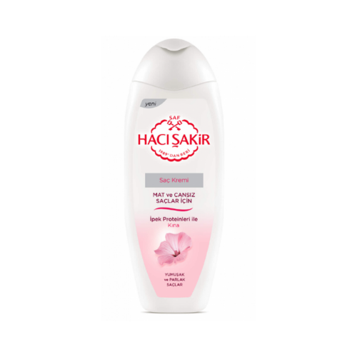 Hacı Şakir Hair Saç Kremi Henna For Dull Ve Lifeless Hair 450 ml